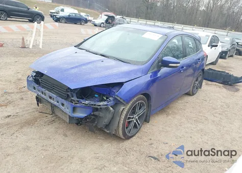 2015 Ford Focus St из США, поврежденный, VIN 1FADP3L94FL305541